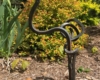 forged iron in the garden